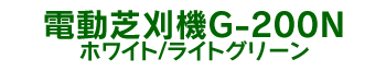 �d���Ŋ��@ G-200N �z���C�g/���C�g�O���[��