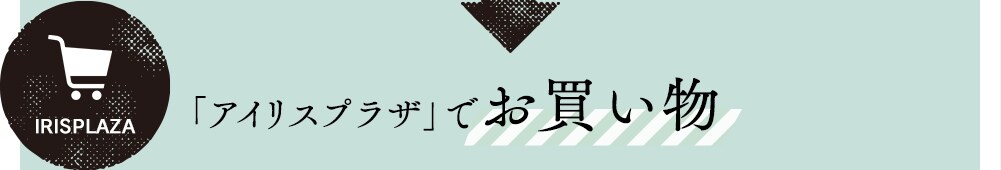 アイリスプラザでお買い物