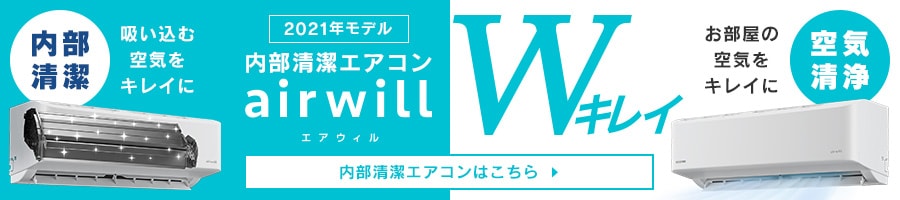 内部清潔エアコン