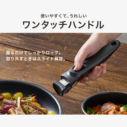 フライパン 12点セット IH/ガス火対応 DIAMOND COAT PAN EHDC-T12S