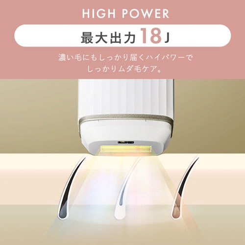 Micolaアイリスオーヤマ 脱毛器カテゴリ 光美容器 LB-M101-H MiCOLA 光美容器 ハイパワー 男女兼用 LB-M101-W ホワイト【代引き不可
