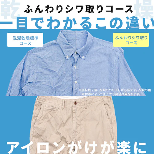 【設置無料】 洗濯乾燥機 ドラム式 8kg 乾燥5kg 左開き 温水洗浄 節水 ファイブセンシング FLK852-W ホワイト【代引き不可】_4