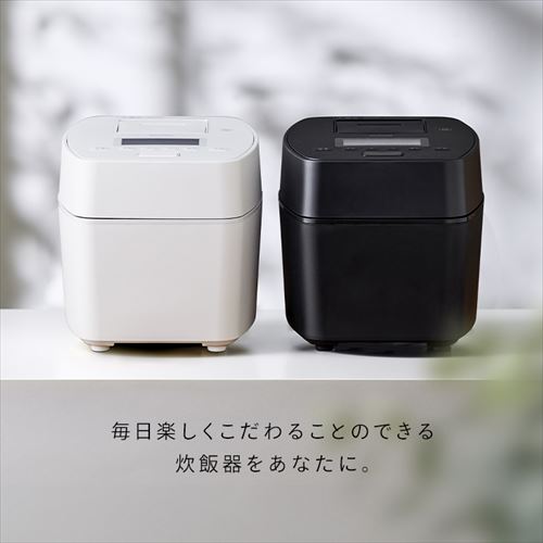 炊飯器 5.5合 圧力IH 50銘柄炊き RC-PGA50-B ブラック 105748