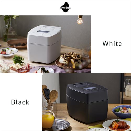 炊飯器 5.5合 圧力IH 50銘柄炊き RC-PGA50-B ブラック 105748