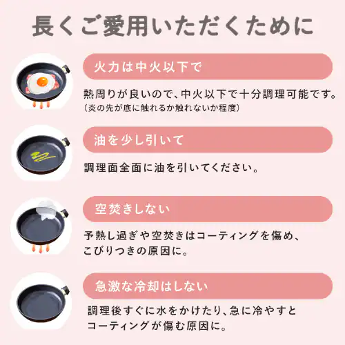 【訳あり】フライパン 10点セット セラミックカラーパン CC-10S グレージュ_12