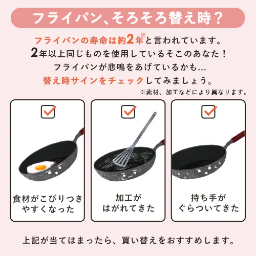 【訳あり】フライパン 10点セット セラミックカラーパン CC-10S グレージュ_13