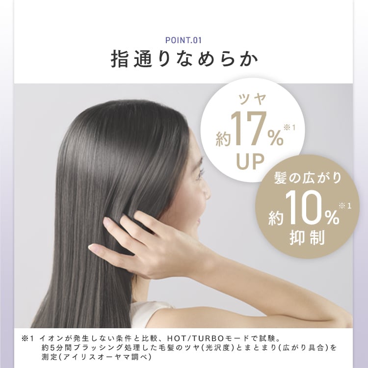 期間限定セール！！miCOLA QUICK ION DRYER ライトパープル MiCOLA イオンドライヤー 速乾モデル 大風量 HDR-M501-T モカ 111306