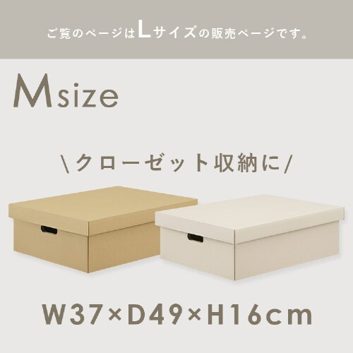 収納ケース ふた付き 段ボール収納 段ボール収納ケース2枚セット DB
