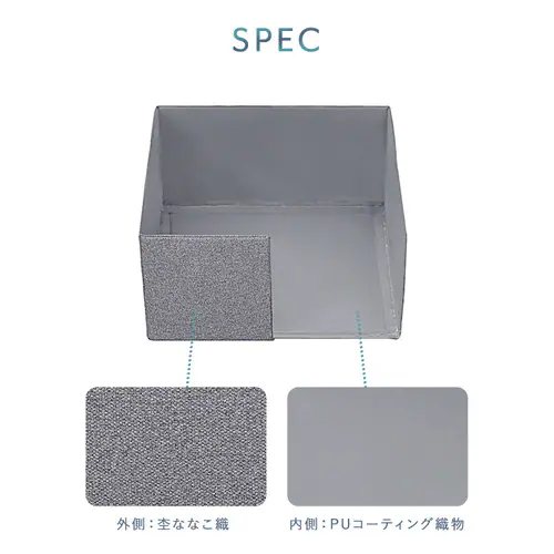 ペットトイレサークル PTC-N8040 グレー ペットトイレ 犬 猫_12