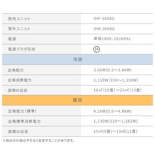  �G�A�R�� 12�� 2024�N���f�� �ߓd 3.6kw 100V�Ή� IHF-3608G_19
