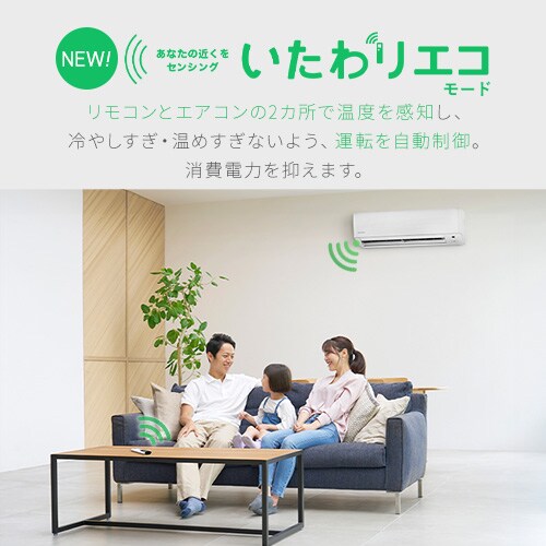エアコン 14畳 2024年モデル 節電 4.0kw 200V対応 IHF-4008G_6