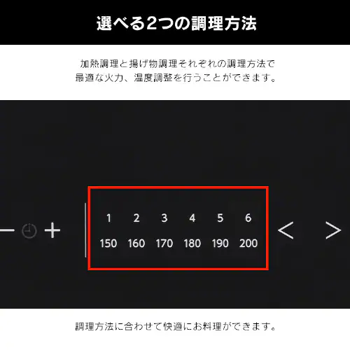 IHクッキングヒーター 1口 1400W IHコンロ 一人暮らし IHC-BFL111 ブラック_5