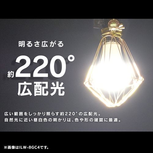 ワークライト LED クリップライト 屋内用 作業灯 作業用 2400lm ILW