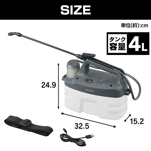 ������ �[�d�� �^���N�e��4L USB Type-C ���� JF-4000 �z���C�g/�O���[_9