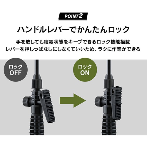 噴霧器 充電式 タンク容量7.8L USB Type-C 除草 JF-7800 ホワイト