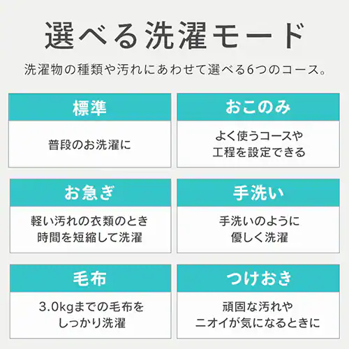 洗濯機 10kg ガチ落ち大水流洗浄 節水 部屋干し時間短縮モード 二人暮らし ファミリー向け ITW-100B01-W_10