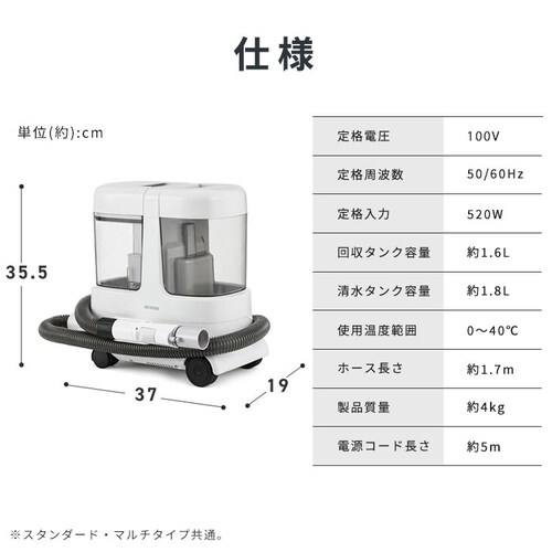 ��e�ʃ����T�[�N���[�i�[ �}���`�^�C�v RNS-P1600 �O���[�z���C�g_19