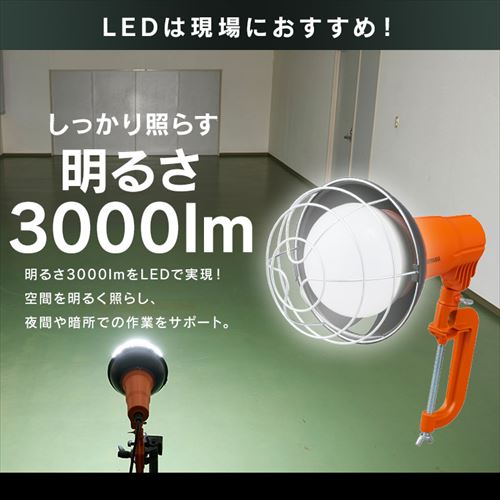 LED投光器用交換電球 3000lm LDR25D-H-E39-E2 107945 │アイリス