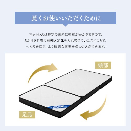 マットレス シングル 三つ折り ミニポケットコイル 厚さ11
