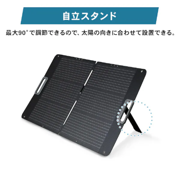 ソーラーパネル ソーラーチャージャー ポータブル電源用 ISP-A100M-H 