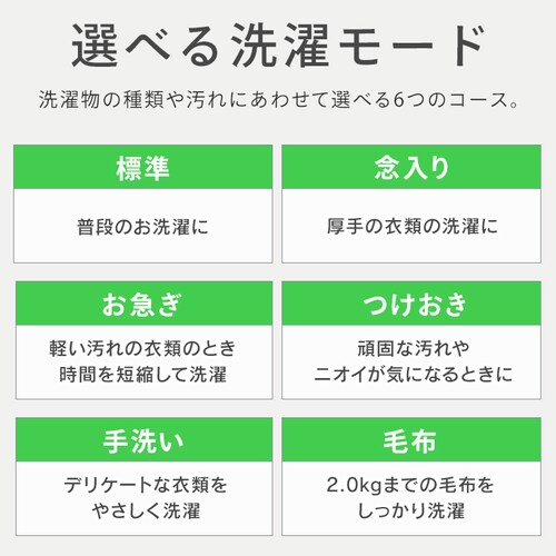 ����@ 6kg �ݒu��� �K�`�����吅����� �ߐ� �R���p�N�g ��l��炵 IAW-T606-W �z���C�g�y������s�z_10