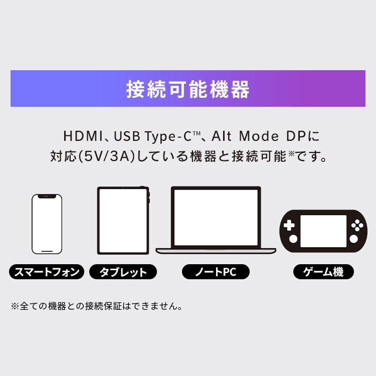 ポータブルモニター 15.6インチ FHD LUCA DP-EF164S-B ブラック 110455