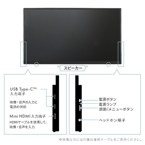 �|�[�^�u�����j�^�[ 18.5�C���` FHD LUCA DP-EF184S-B �u���b�N_10