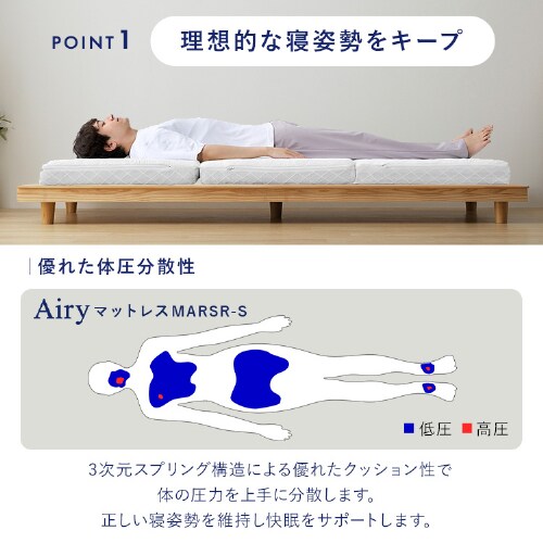 �}�b�g���X �V���O�� �G�A���[�}�b�g���X ���R�ɐQ�S�n�J�X�^�}�C�Y �ۂ��Ɛ􂦂� ������ ����11cm �J�X�^���G�A���[ CM11A-S_19