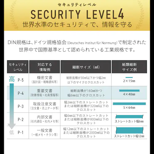 【静音】【自動細断】シュレッダー 業務用 28L 除電 クロスカット AFS210C_6