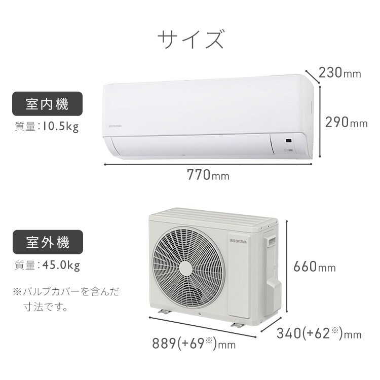 【お譲り先決定】アイリスオーヤマ　エアコン IRIS OHYAMA（アイリスオーヤマ） エアコン 18畳用 200v 節電 電気代