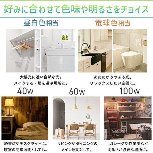 LED電球 E17 全方向 60形相当 電球色 2個セット LDA5L-G-E17/W-6T92P _2