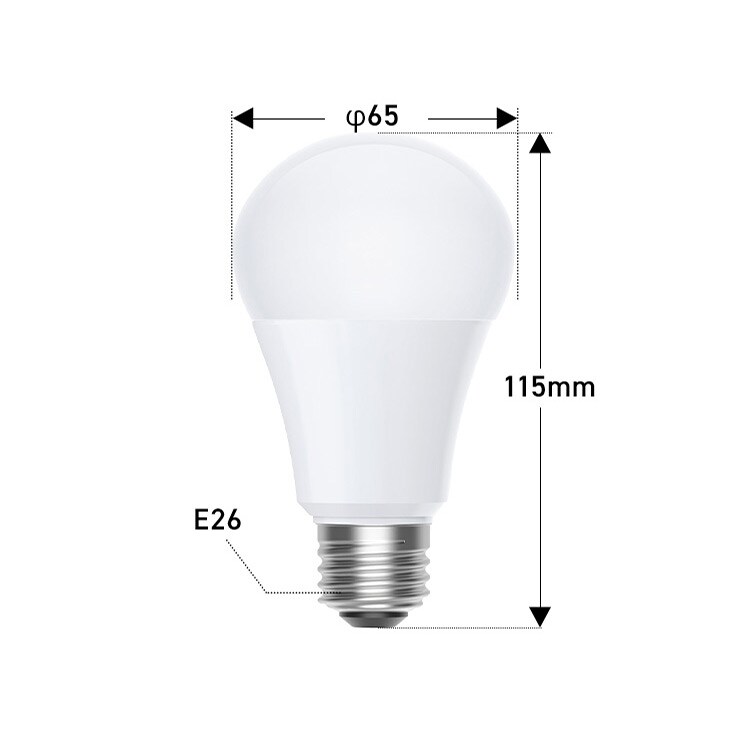 LED電球 E26 全方向 100形相当 電球色 2個セット LDA10L-G/W-10T92P