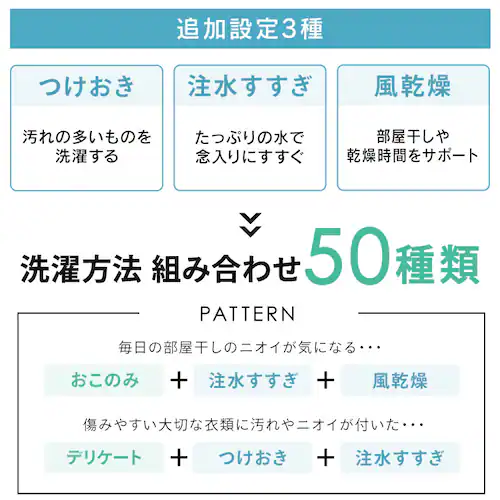 洗濯機10.5kg OSH 2連タンク TCW-105A02-W ホワイト_9