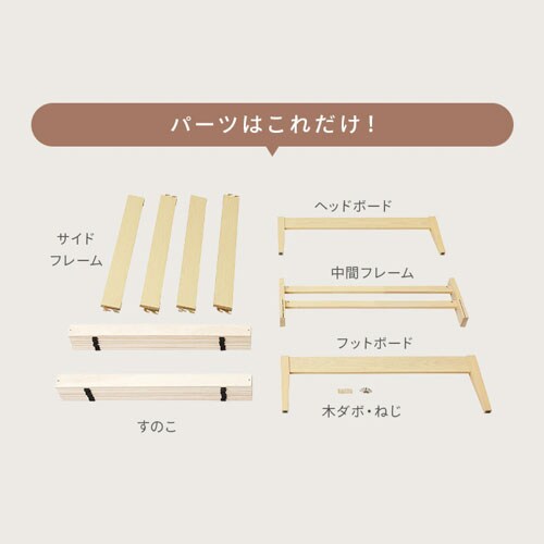 �y�g��3���ŊȒP�g���z�x�b�h �V���O�� �x�b�h�t���[�� �g���ȒP���̂��x�b�h �H��s�v ESB01-S_4