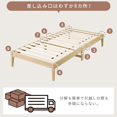 �y�g��3���ŊȒP�g���z�x�b�h �V���O�� �x�b�h�t���[�� �g���ȒP���̂��x�b�h �H��s�v ESB01-S_6