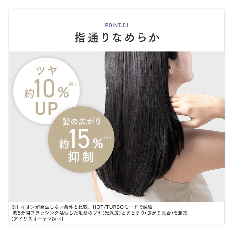 MiCOLA クイックイオンドライヤー 速乾モデル 大風量 KHDR-MQB1-H