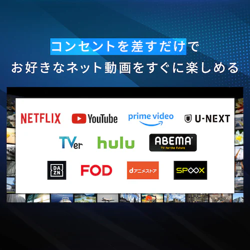 LUCA チューナーレステレビ GoogleTV搭載 24V型 LTL-24WG-F1 ブラック_4