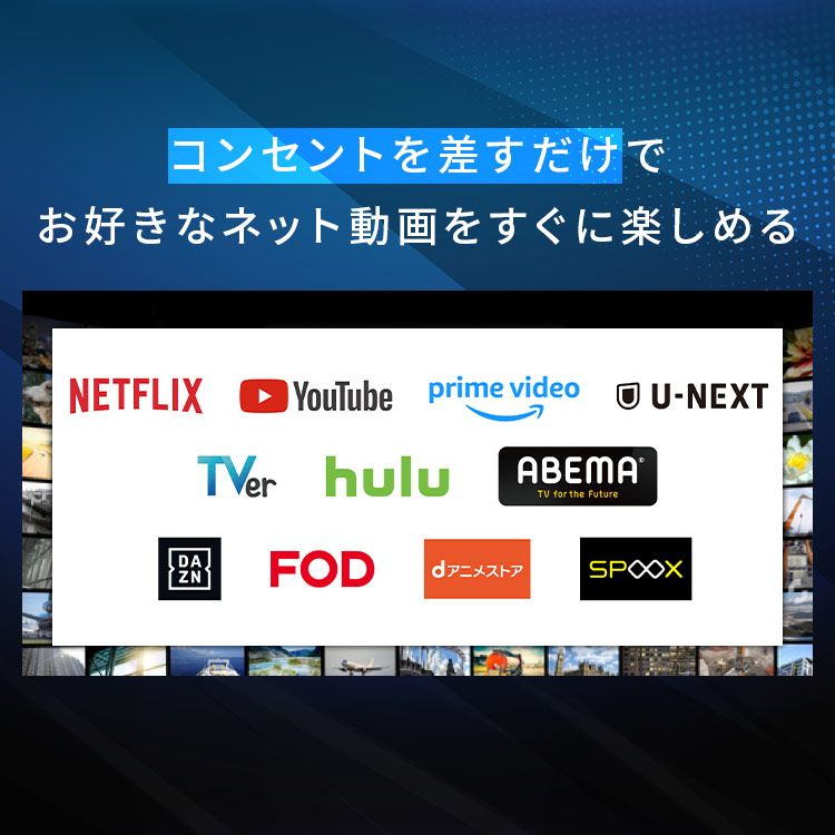 LUCA チューナーレステレビ GoogleTV搭載 32V型 LTL-32WG-F1 ブラック