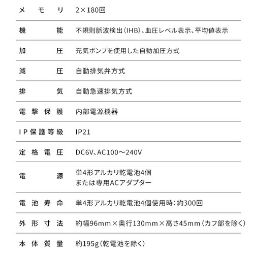 ��r�������v IBPM-UA01-W �z���C�g_11