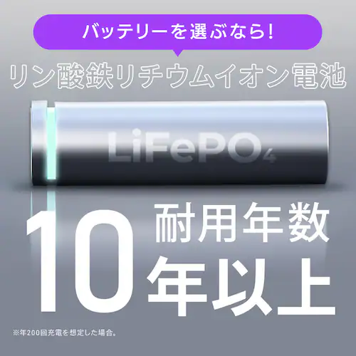 バッテリーステーション ボトル型 IBT-B40065-W ホワイト_6
