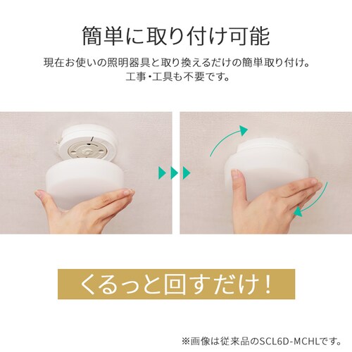 ���^�V�[�����O 600lm �d���F �l������ SCL6L-HK_12