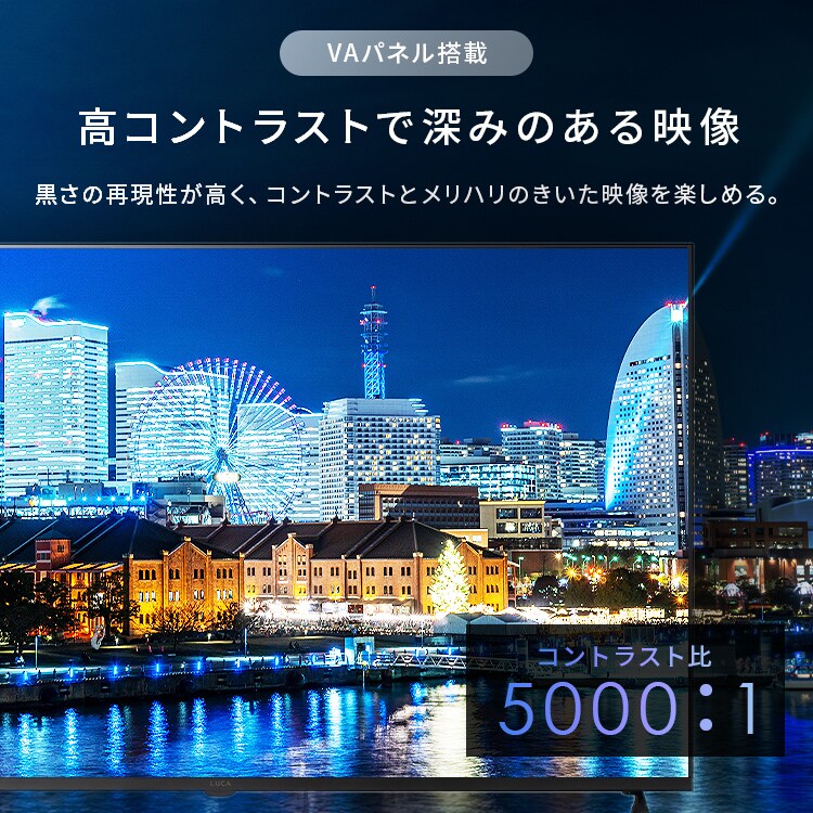 LUCA 液晶テレビ GoogleTV搭載 50V型 4K HDR LT-50UGX-F1 112082