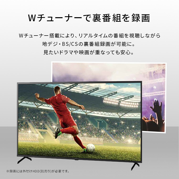 LUCA 液晶テレビ GoogleTV搭載 55V型 4K HDR LT-55UGX-F1 112083