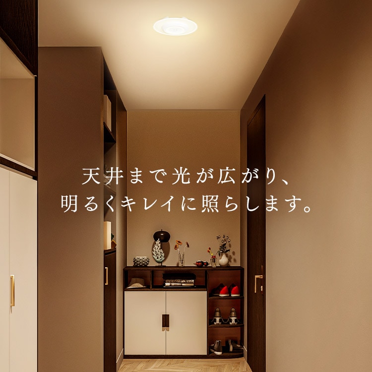 小型シーリングライト 導光板 950lm 電球色 SCL95L-P 112650