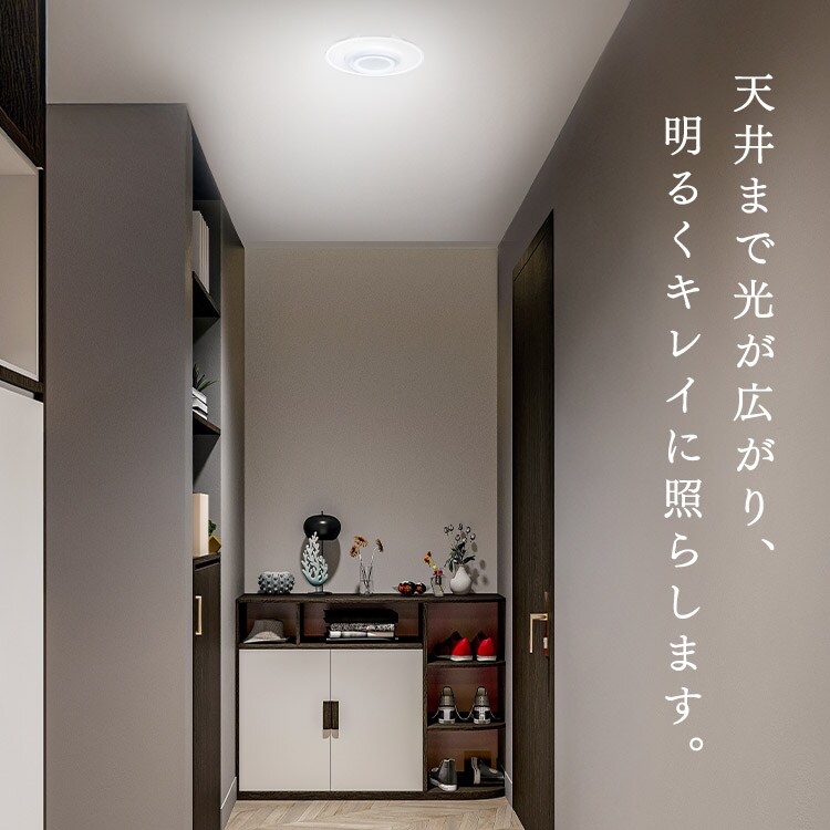 小型シーリングライト 導光板 1000lm 電球色 SCL100L-PK［B］ 112658