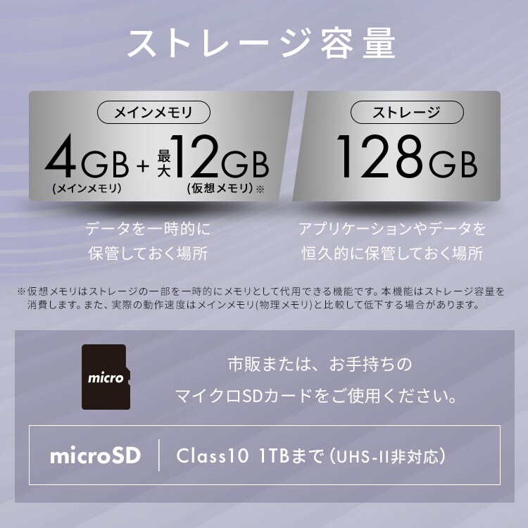 タブレット 12インチ 128GB メインメモリ4GB 8コア LUCA ブラック