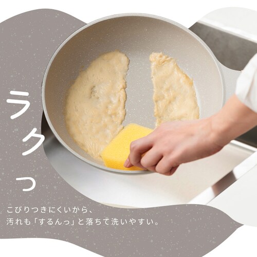 �i�`�����闼��Ȃ�24cm IH�K�X�ΑΉ� NTL-P24 �O���C�b�V�����J_8