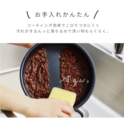 �_�C�������h�R�[�g�p�� �t���C�p��28cm IH�E�K�X�ΑΉ� NTF-SEI28F �u���b�N���^���b�N_6