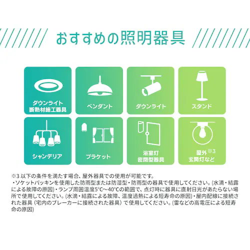 LEDシリカ電球 E26 60W相当 電球色 LDA4L-G/W-6LW_3