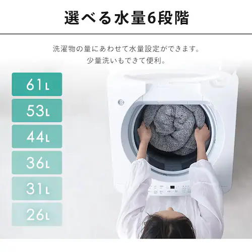 ����@ 8kg OSH �K�`�����ɉQ��� �ȃG�l �ߐ� ���N�Ƃ�LOW�݌v ��l��炵 �t�@�~���[���� ITW-80A02-W�y������s�z_13